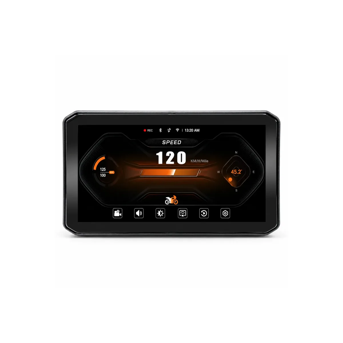 M558 — Pantalla CarPlay y Android Auto para moto, foto 2